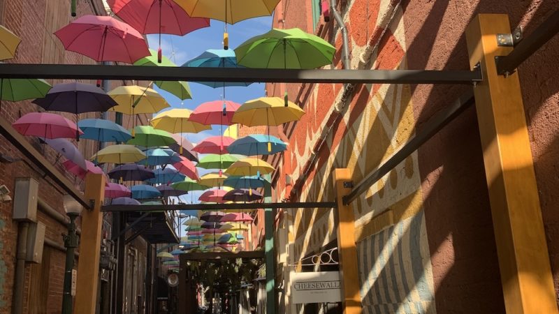 Rainbow Umbrella Alley